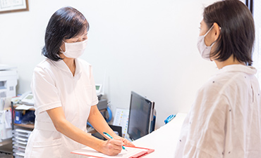 事前予約と当日受付に対応